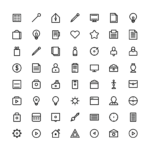 Icon Pack Creative Set
