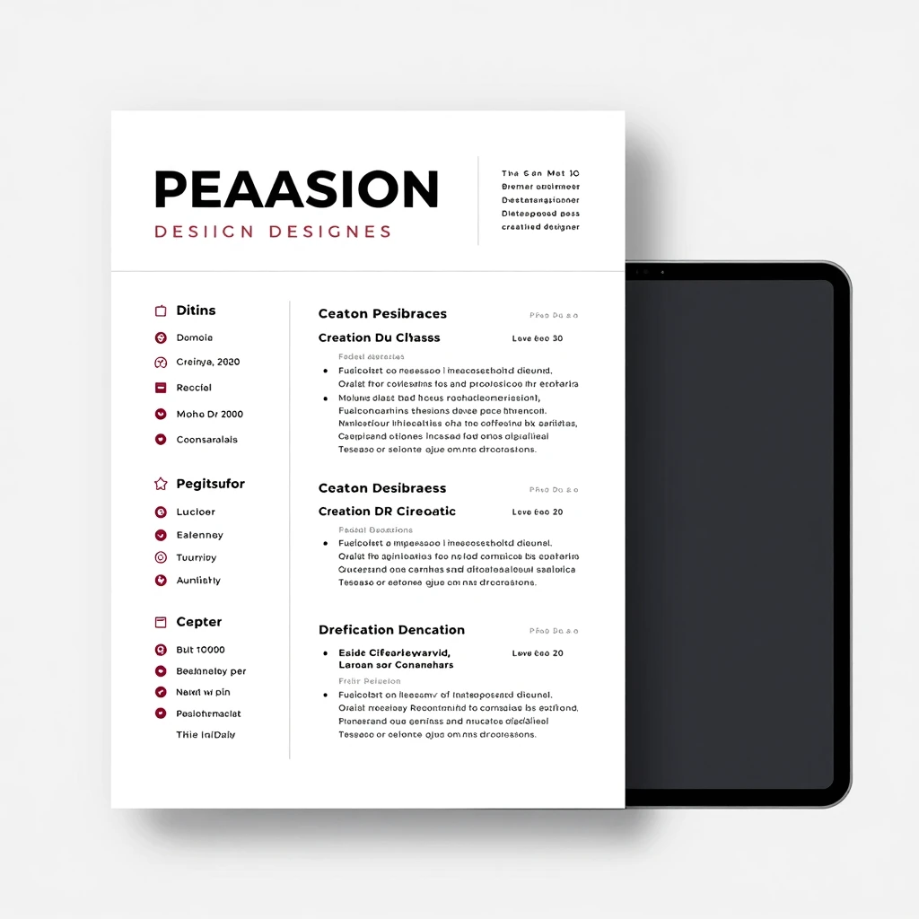 Resume CV Template