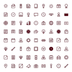 Icon Pack Creative Set