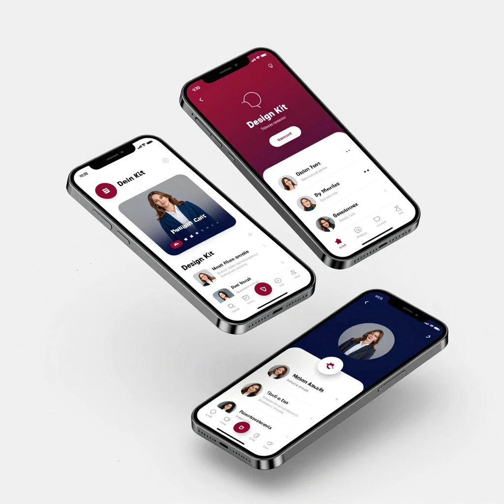 Mobile App UI Design Kit