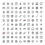 Icon Pack Creative Set