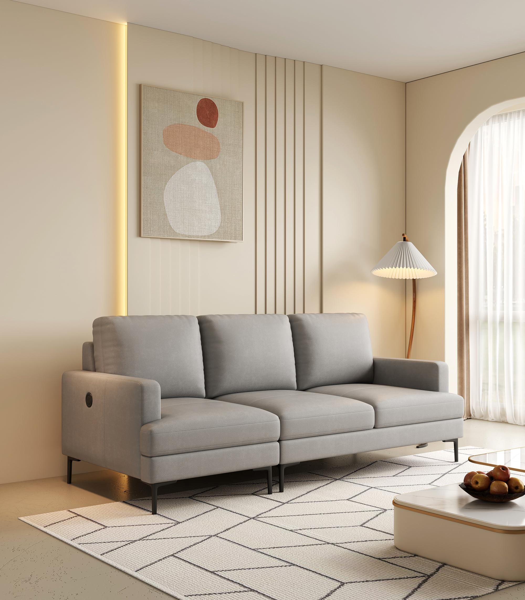 Luxury Genuine Leather Sofa